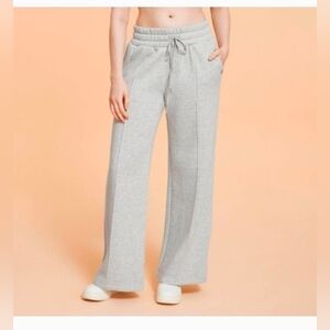 Blogilates Women's Travel Trouser High-Rise Wide Leg Sweatpants